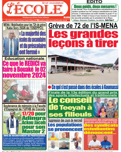 L'ECOLE n°168 +-