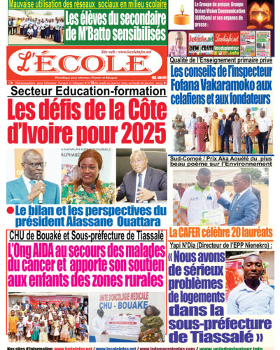 Une L'ECOLE n°173-1