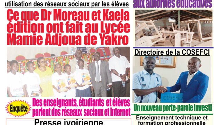Une L’ECOLE n°174