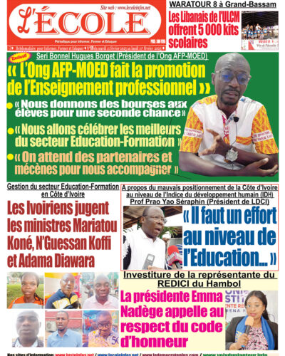 Une L'ECOLE n°175+