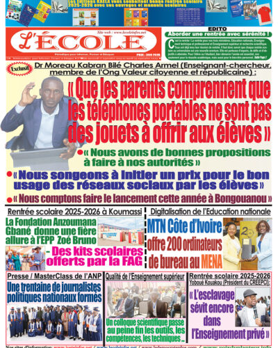 UNE L'ECOLE n°188