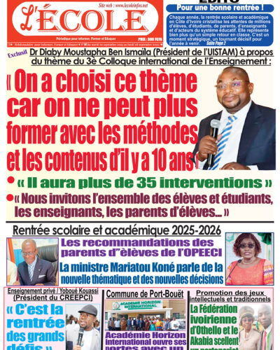 Une L'ECOLE n°187